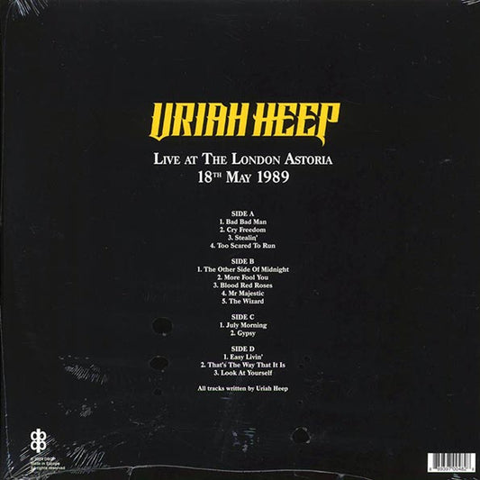 Uriah Heep - Raging Through The Silence: The 20th Anniversary Concert, Live At The London Astoria 18th May 1989 (2xLP)