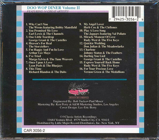 Various - Doo Wop Diner Volume 2