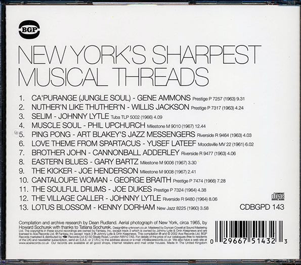 Various - Hip Walk: Jazz Undercurrents In 60s New York