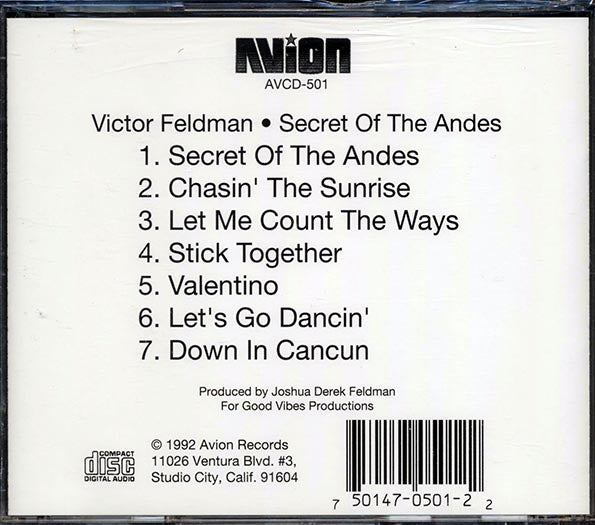 Victor Feldman - Secret Of The Andes