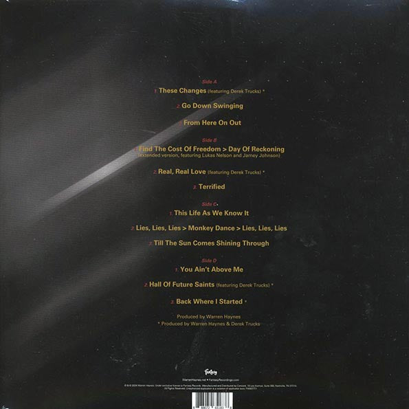 Warren Haynes - Million Voices Whisper (2xLP)