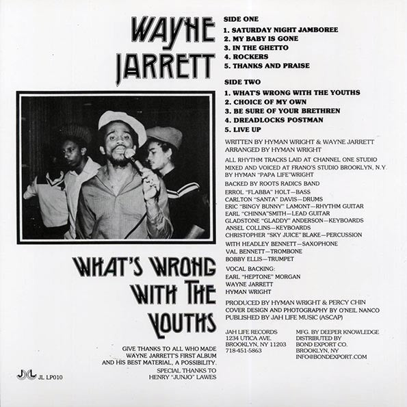 Wayne Jarrett - What's Wrong With The Youths