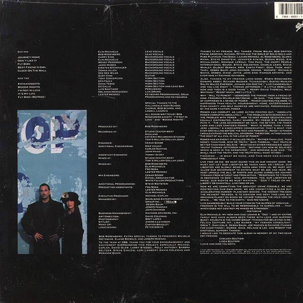 Will To Power - Journey Home (1990 PRESS) (orig. press)