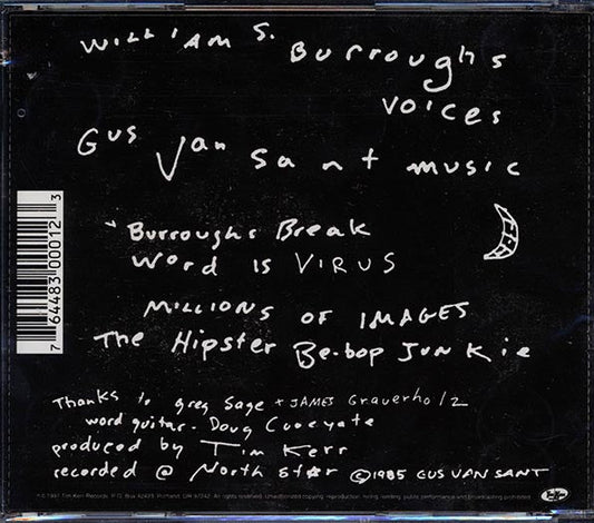 William S Burroughs, Gus Van Sant - The Elvis Of Letters (marked/ltd stock)