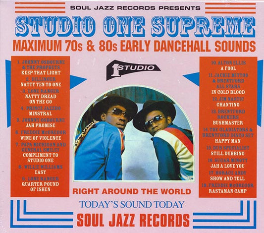 Willie Williams, Lone Ranger, Alton Ellis, Johnny Osbourne, Etc. - Studio One Supreme: Maximum 70s & 80s Early Dancehall Sounds CD