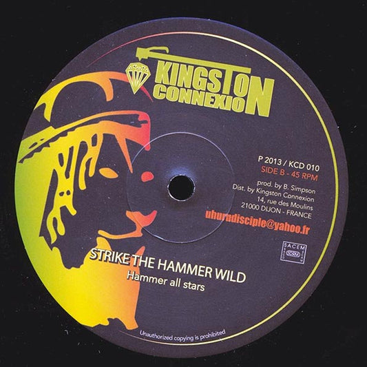 Woodrow Noble, Prince Hammer - Reggae A The Best / Hammer All Stars - Strike The Hammer Wild (Version)