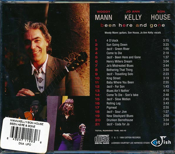 Woody Mann, Jo Ann Kelly, Son House - Been Here And Gone (21 tracks)