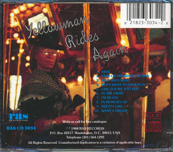 Yellowman - Yellowman Rides Again