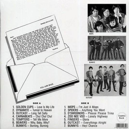 Zoo Nee Voo, The Golden Cups, The Mops, The Spiders, The Bunnys, Etc. - Sixties Japanese Garage Psych Sampler