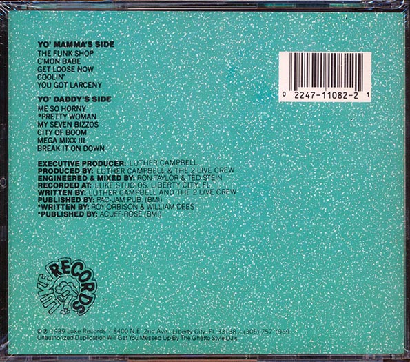 2 Live Crew - As Clean As They Wanna Be