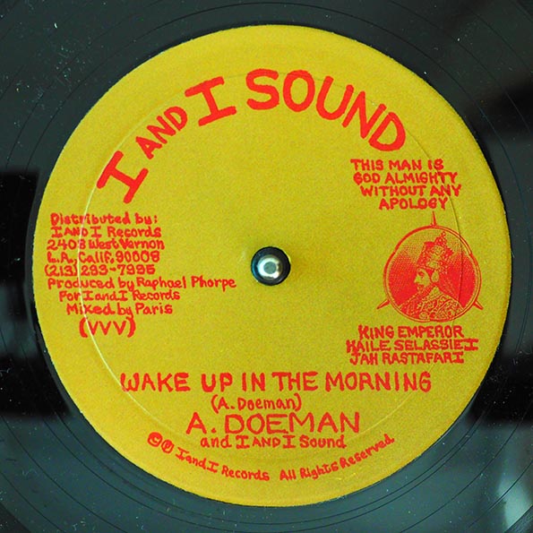 A Doeman - Moving On To Zion  /  A Doeman - Wake Up In The Morning (orig. press)