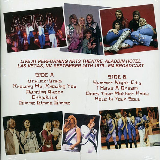 Abba - Viva Las Vegas: Recorded Live At Aladdin Hotel, 1979 (white vinyl)
