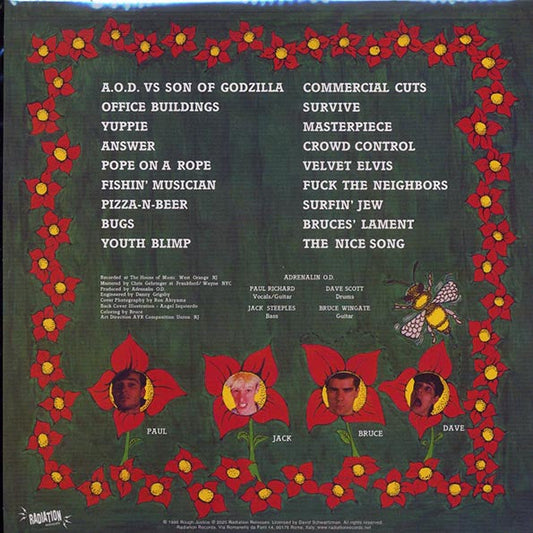 Adrenalin OD - Humungousfungusamongus (ltd. ed.) (red vinyl)