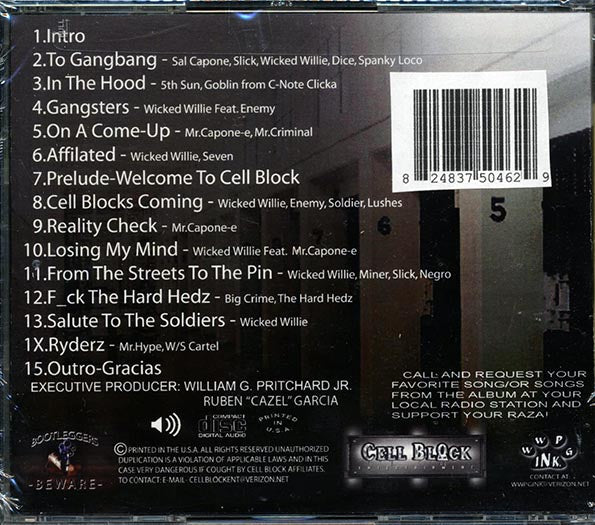 Affiliated Gangsters, Wicked Willie, Mr. Capone-E, Etc. - Affiliated: From The Streets To The Pin