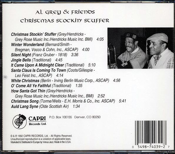 Al Grey & Friends - Christmas Stockin' Stuffer