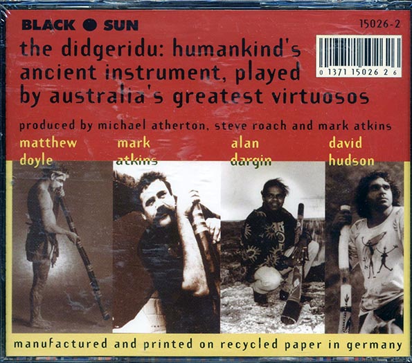 Alan Dargin, David Hudson, Matthew Doyle, Mark Atkins - The Sound Of Gondwana: 176,000 Years In The Making