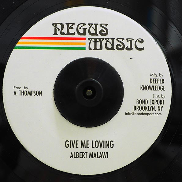 Albert Malawi - Give Me Loving  /  Version