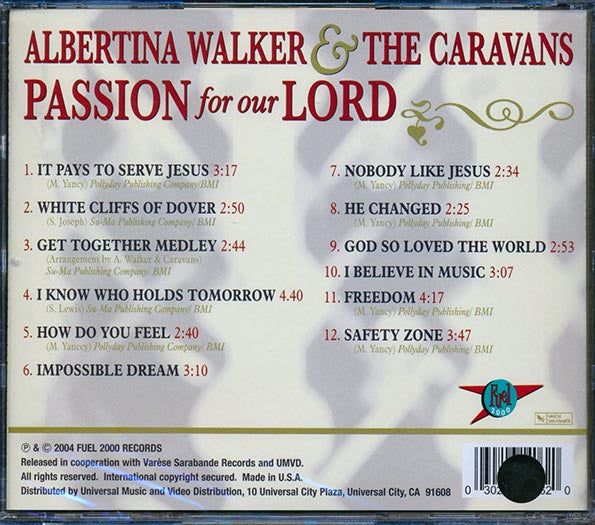 Albertina Walker & The Caravans - Passion For Our Lord (marked/ltd stock)