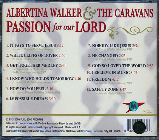 Albertina Walker & The Caravans - Passion For Our Lord (marked/ltd stock)
