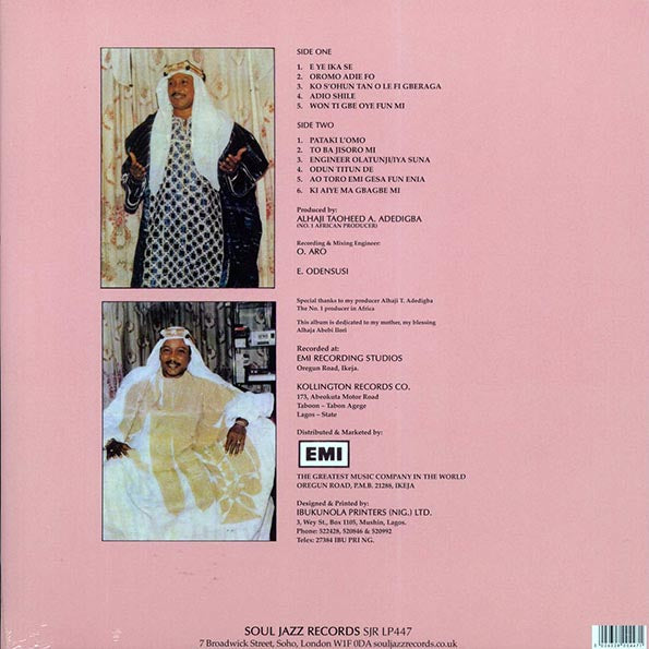 Alhaji Chief Prof. Kollington Ayinla & His Fuji '78 Organisation - Blessing (ltd. ed.)