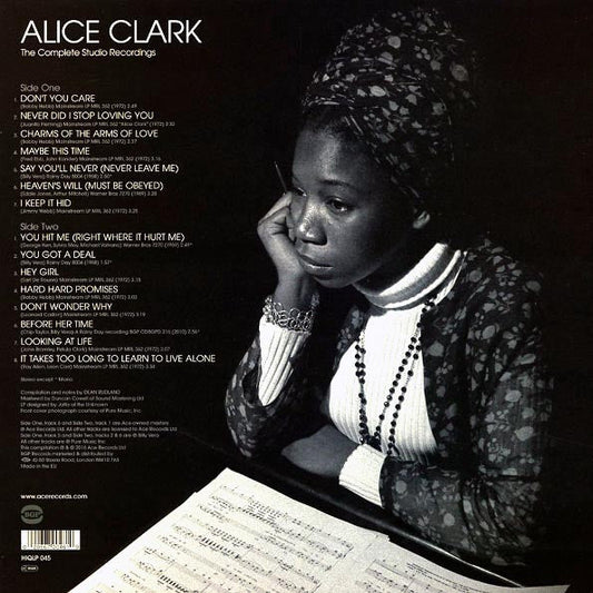 Alice Clark - The Complete Studio Recordings (180g)
