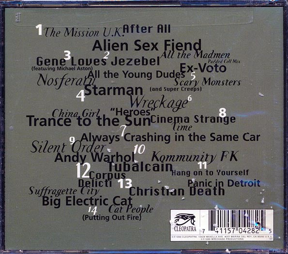 Alien Sex Fiend, The Mission, Christian Death, Nosferatu, Etc. - Goth Oddity: A Tribute To David Bowie (marked/ltd stock) CD