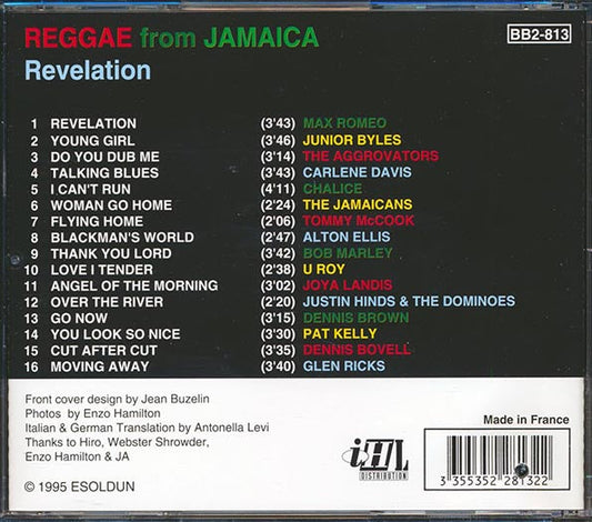 Alton Ellis, Dennis Bovell, Jr. Byles, Bob Marley, Etc. - Reggae From Jamaica: Revelation (marked/ltd stock)