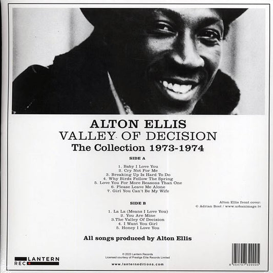 Alton Ellis - Valley Of Decision: The Collection 1973-1974 (ltd. ed.)