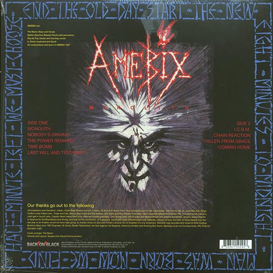Amebix - Monolith (ltd. ed.) (red vinyl)
