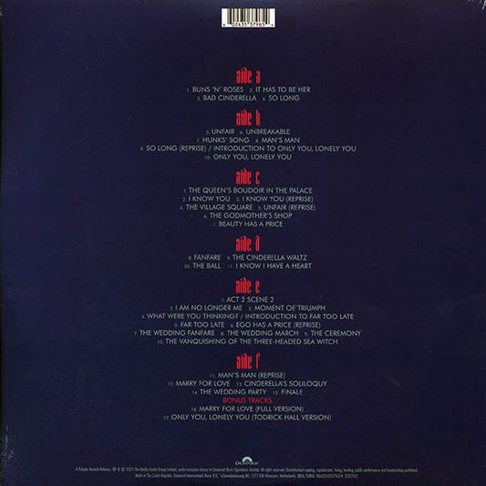 Andrew Lloyd Webber - Cinderella (3xLP)