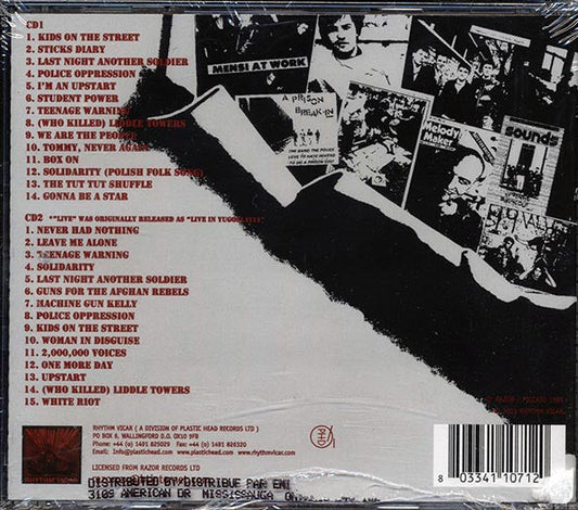 Angelic Upstarts - Bootlegs, Live And Rarities