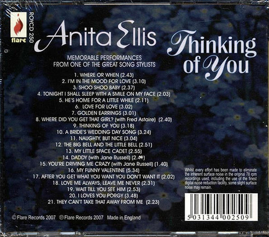 Anita Ellis - Thinking Of You (21 tracks)