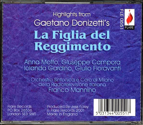 Anna Moffo - La Figlia Del Reggimento