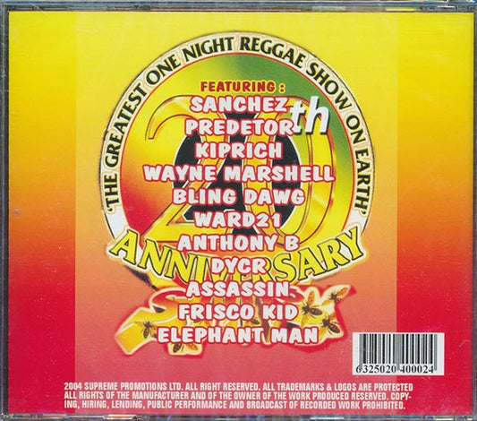 Anthony B, Elephant Man, Ward 21, Etc. - Reggae Sting 20th Anniversary Part 2