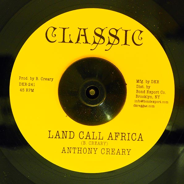 Anthony Creary - Land Called Africa  /  Solid Foundation Band - Africa Dub