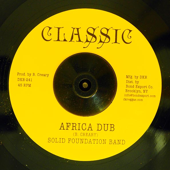 Anthony Creary - Land Called Africa  /  Solid Foundation Band - Africa Dub