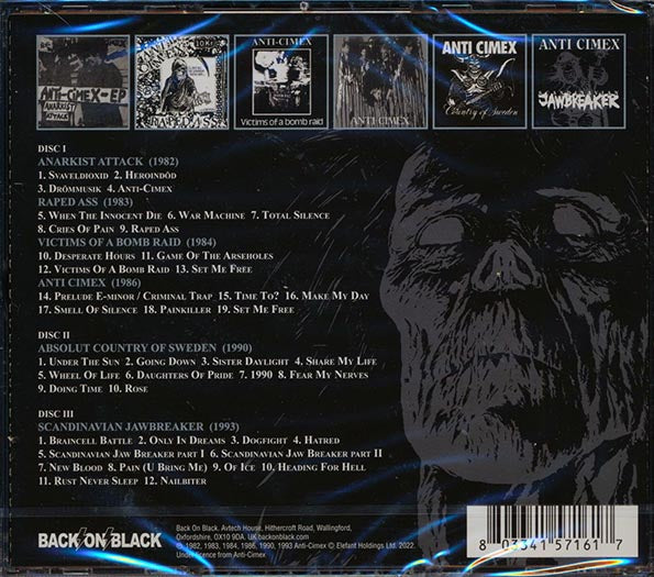 Anti Cimex - Victims Of A Bomb Raid (41 tracks) (3xCD)
