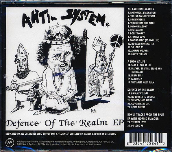 Anti-System - No Laughing Matter: Discography (25 tracks)