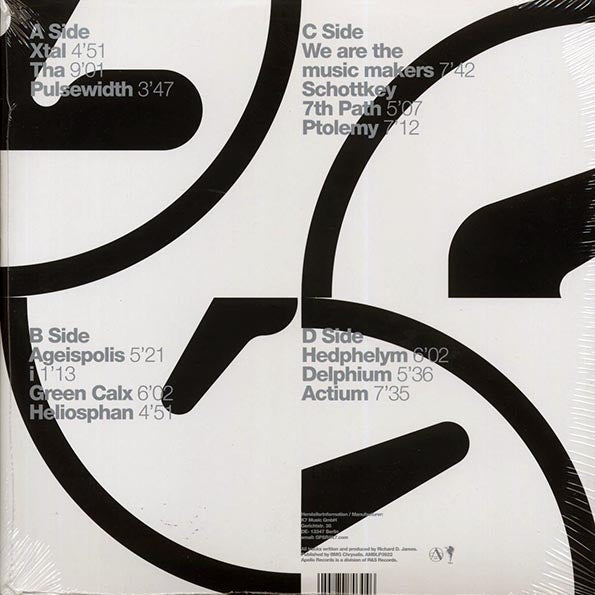 Aphex Twin - Selected Ambient Works 85-92 (2xLP) (remastered)