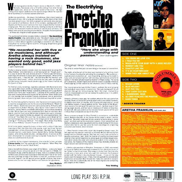 Aretha Franklin - The Electrifying Aretha Franklin (ltd. ed.) (180g)