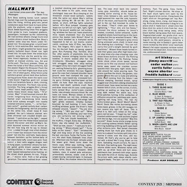 Art Blakey & The Jazz Messengers - 3 Blind Mice (180g) (clear vinyl)