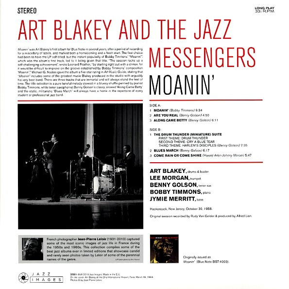 Art Blakey & The Jazz Messengers - Moanin' (ltd. ed.) (180g)