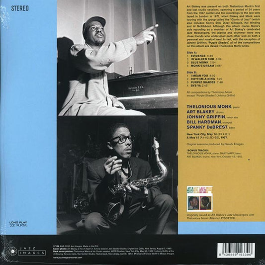 Art Blakey, Thelonious Monk - Jazz Connection (+2 bonus tracks) (ltd. ed.) (180g)