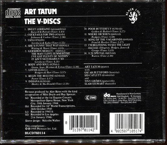 Art Tatum - The V-Discs