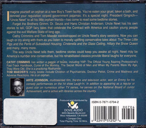Arte Johnson - Newt Gingrich's Bedtime Stories For Orphans