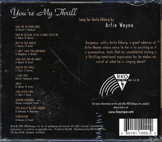 Artie Wayne - You're My Thrill