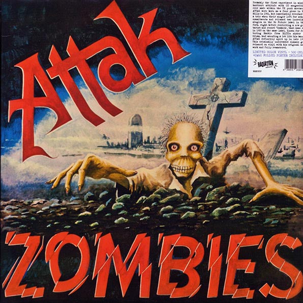 Attak - Zombies (ltd. 500 copies made) (green vinyl)