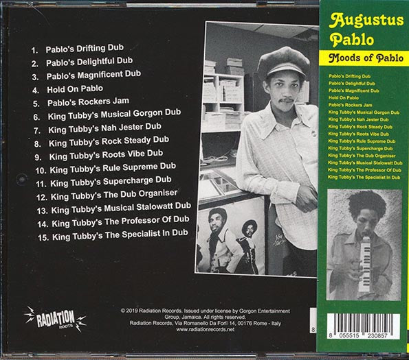 Augustus Pablo - Moods Of Pablo (ltd. ed.)