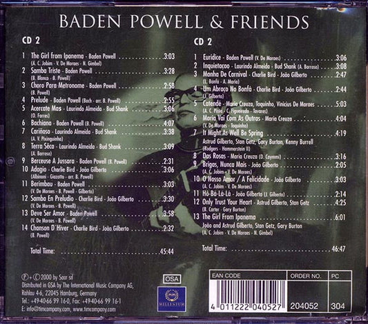 Baden Powell, Laurindo Almeida, Bud Shank, Charlie Bird, Etc. - Baden Powell & Friends: Millennium Collection (27 tracks) (2xCD)