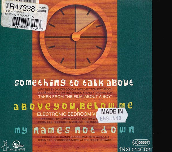 Badly Drawn Boy - Something To Talk About CD2